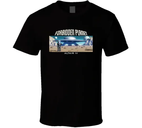 Discover Forbidden Planet Altair IV Science Fiction T-Shirt