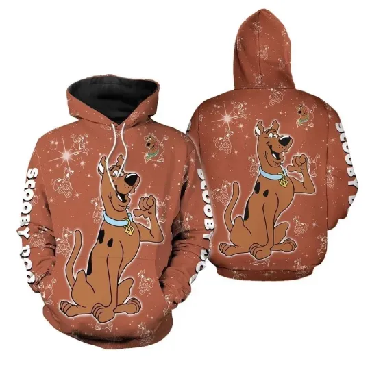 Scooby Doo Christmas 3D Hoodie For Men Women S-5XL Unisex