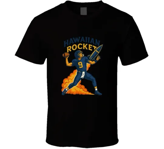Discover Jaron-Keawe Sagapolutele – Hawaiian Rocket T Shirt