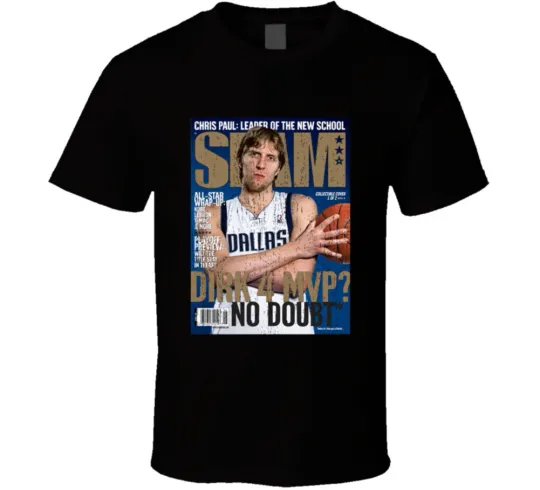 Discover Slam Magazine Issue 98 Dirk Nowitzki Popular Basketball Magazine Grunge Look T S