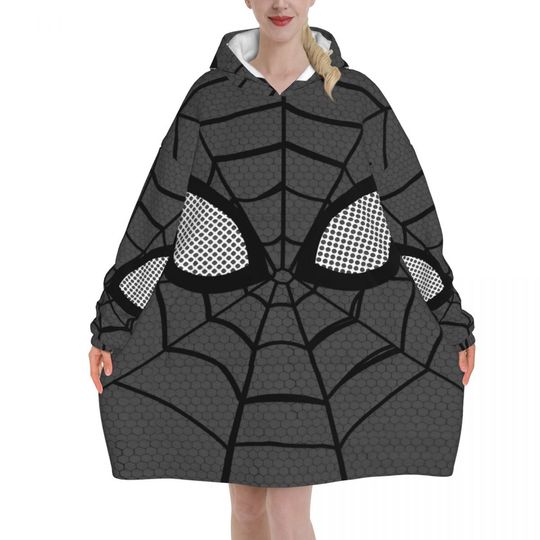 Spider Man Spider-Man Blanket Hoodie  Gifts for Women Men