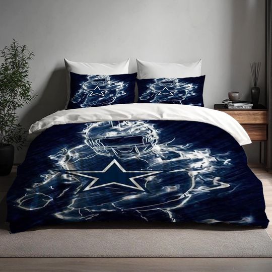 Discover Dallas Cowboys  Bedding Set, Duvet Cover and Quilt Cover for Bedroom, Perfect for Gift and Holiday Decor