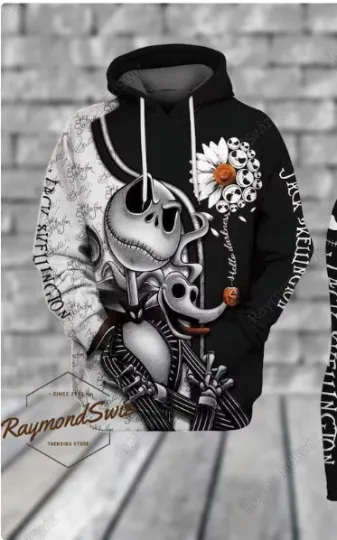 Discover Skeleton 3D HOODIE HALLOWEEN GIFT CHRISTMAS GIFT BEST PRICE OVER PRINT US SIZE