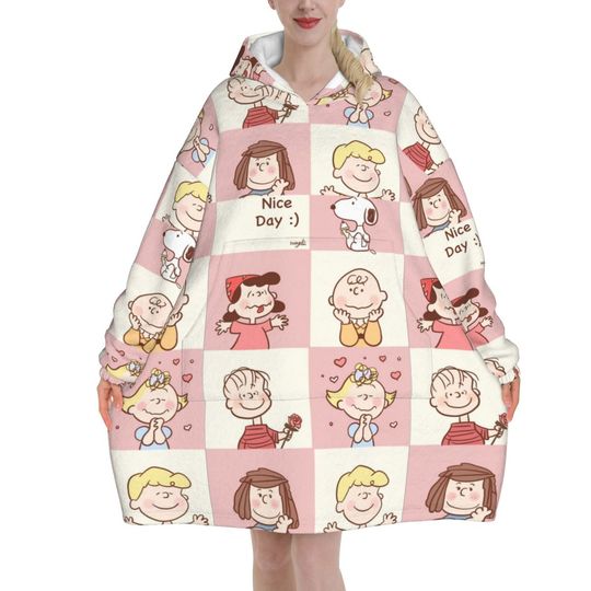 Discover Snoopys Cute Dogs Woodstock Blanket Hoodie Gifts for Women Men