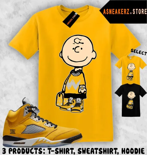 Discover Shirt Match AJ 5 Tokyo T23 2025 Sneaker Matching Tee Sneakerhead Charlie T-Shirt