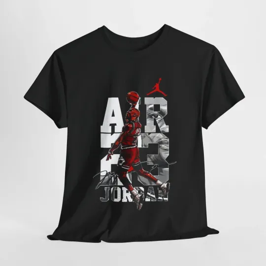 Michael Jordan Graphic T-Shirt | Vintage Sportswear