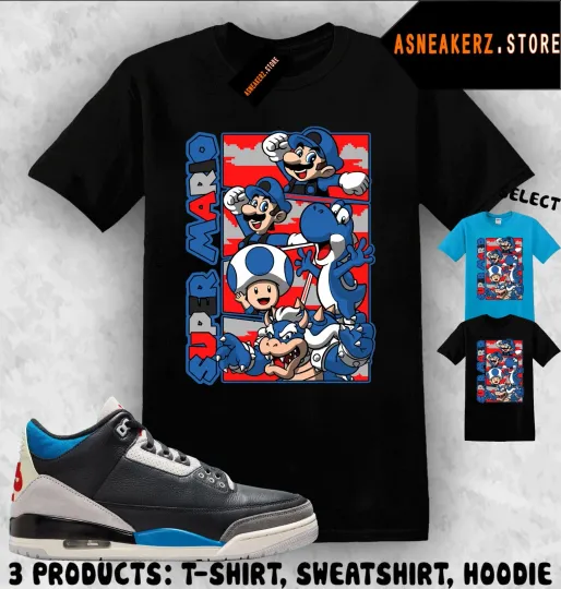 Discover AJ 3 OG Rare Air Sneaker Matching T-Shirt