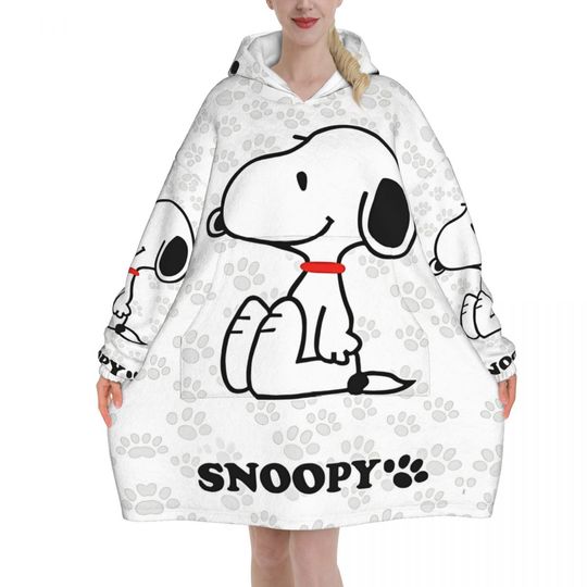 Discover Snoopys  Wearable Blanket Hoodie as Gifts for Women Men