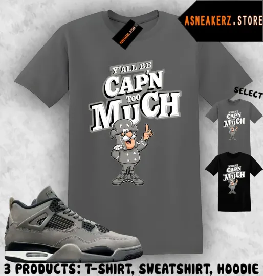 Discover Shirt Match AJ 4 Cave Stone 2025 Sneaker Club T-Shirt