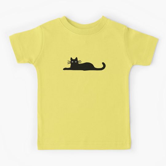 Discover Black Cat Kids T-Shirt