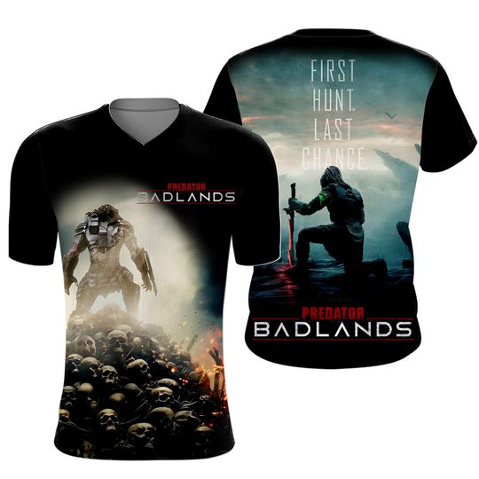 Predator Badlands First Hunt Last Chance AOP 3D T-Shirt