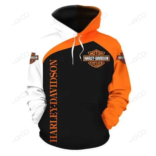 Discover Harley Racing Davidson 3D Hoodie , Unisex Adults S-5XL