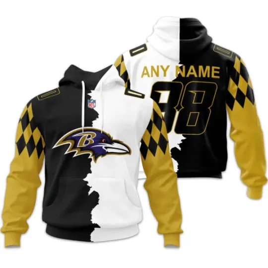 Discover Baltimore Football Team Ravenss Hoodie, Unisex Adults S-5XL