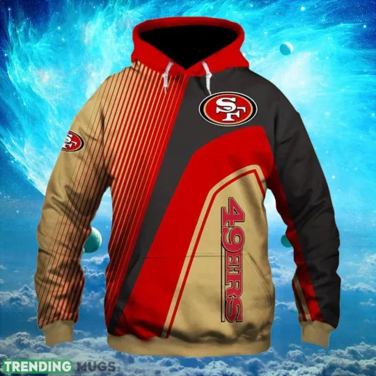 Discover San Francisco Football Team 49erss 3D Hoodie , Unisex Adults S-5XL