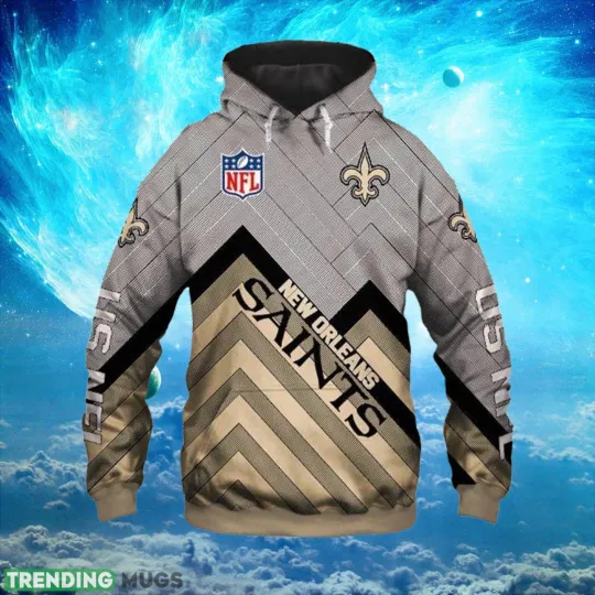 New Orleans Football Team Saintss 3D Hoodie, Gift for Men Women