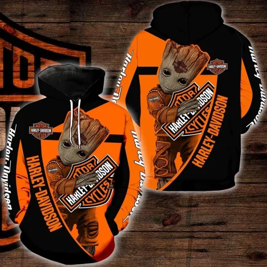 Discover Harley Racing Davidson 3D Hoodie, Gift for Men Women