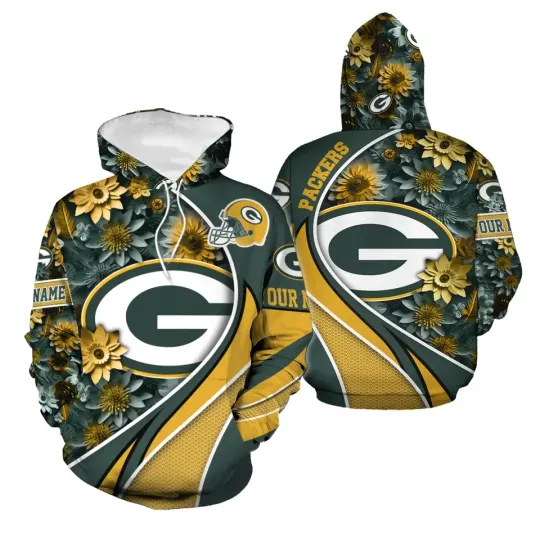 Discover Personalized Packers Football Team 3D Hoodies, Packers Christmas 3D Hoodie