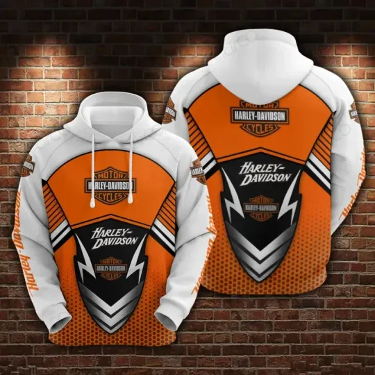 Discover Harley Racing Davidson 3D Hoodie, Gift for Men Women