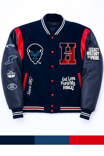 Discover Howard University Letterman Jacket