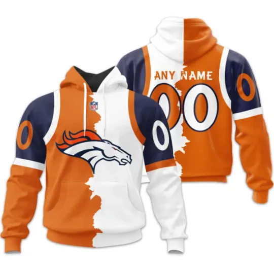 Discover Denver Football Team Broncoss 3D Hoodie, Gift for Men Women