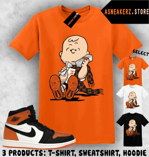 Discover Tee Shirt Match AJ 1 High Shattered Backboard Sneaker T-Shirt for Sneakerheads