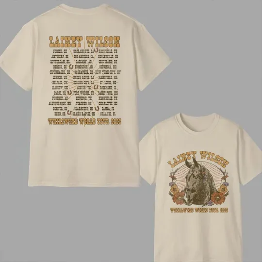 Discover Lainey Wilson Whirlwind World Tour T-Shirt - Country Music Fan Gift