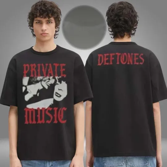 Discover Deftone North America Tour 2025 Toronto Private Music T-Shirt