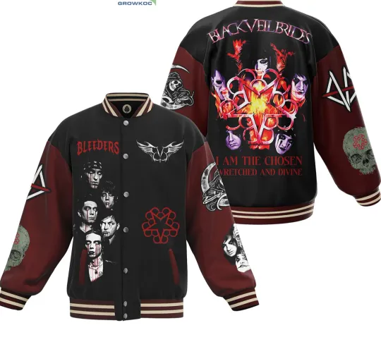 Discover Black Veil Brides The Chosen Wretched and Divine Baseball Jacket