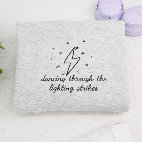 Discover Embroidered Opalite sweatshirt, Inspired Showgirl Era Crewneck, Cozy taylorrr version Aesthetic Gift