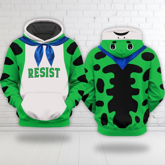 Portland Frog Resist Hoodie, Portland Frog Hoodie, Anti Trump Hoodie, Protest Hoodie, Portland Frog Hoodie, Portland Frog Costume Hoodie
