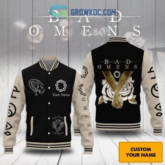 Discover Bad Omens Pray Forever Dream Personalized Baseball Jacket
