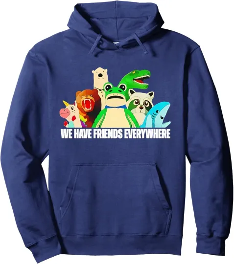 Discover Portland Frog We Have Friends Everywhere Unisex Hoodie