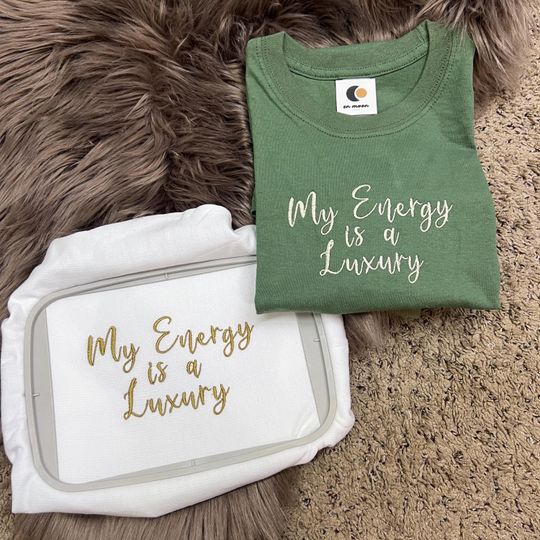 Discover Taylor Inspired Embroidered Sweatshirt: My Energy is a Luxury, taylor version Gift