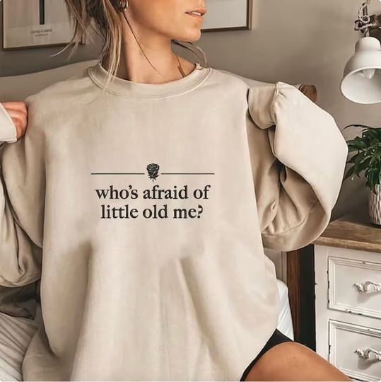 Discover TTPD Embroidery Crewneck Sweatshirt, Swift Crewneck Sweatshirt