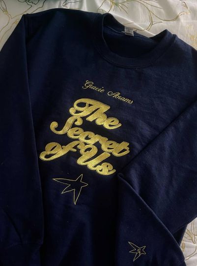 Discover GA TSOU sweater crewneck | Double-Sided Gold Embroidered Crewneck | Music Merch Gift for Fans