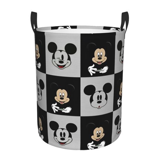 Disney Mickey Mouse Head Kids Toys Laundry Baskets