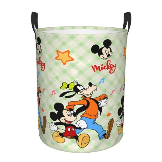 Disney Mickey Mouse Minnie Kids Toys Laundry Baskets