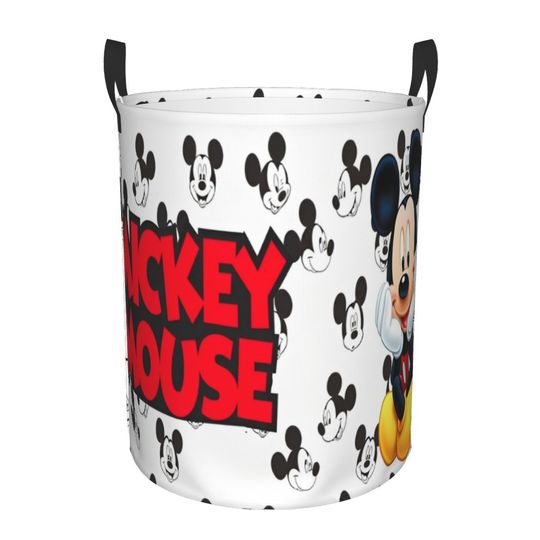 Disney Mickey Mouse Minnie Kid's Toy Laundry Baskets