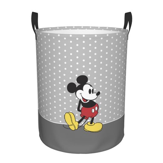Discover Mickey Mouse Kid's Toy Baskets Bins Cute Organizer Storage Bin For Playhouse