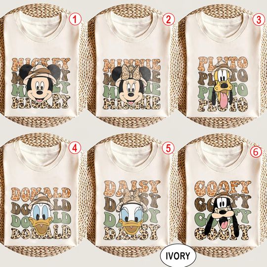 Discover Mickey and Friends Animal Kingdom Shirts, Disney Animal Kingdom Shirts, Safari Mode Disney Shirt, Family Vacation Shirts