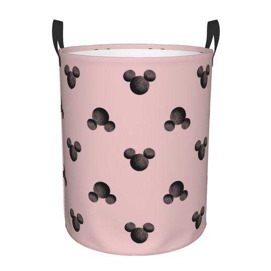 Mickey Pink Icon Toy Laundry Baskets