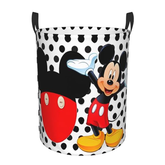 Disney Mickey Mouse Minnie Kid's Toy Laundry Baskets