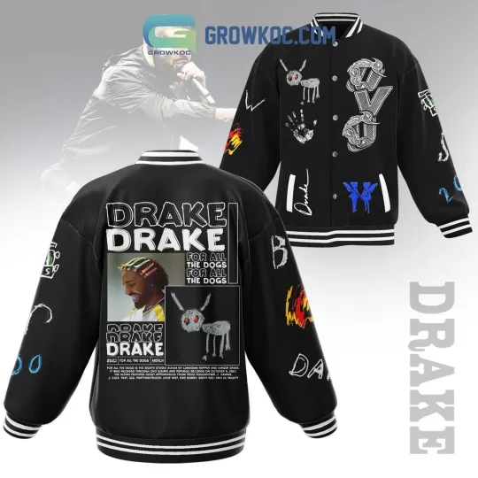 Discover Drake For All The Dogs Baseball Jacket