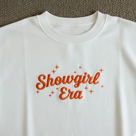 Discover Showgirl Era Graphic Sweatshirt: Retro Western Cowgirl Shirt