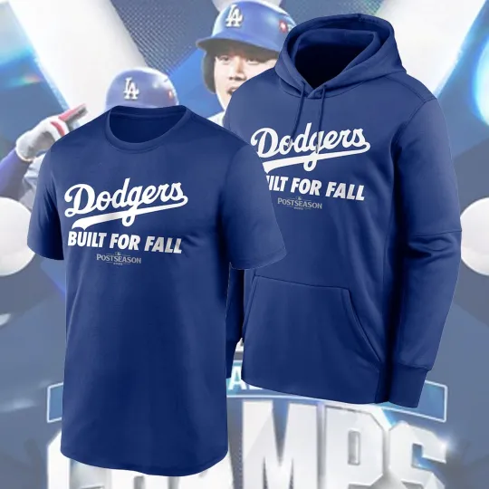 Discover Los Angeles Dodgers 2025 MLB Postseason Collection Legend Shirt Reprint Gildan