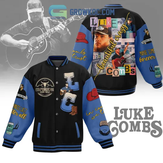 Discover Lukee Comb Beautiful Crazy Last Forever Baseball Jacket