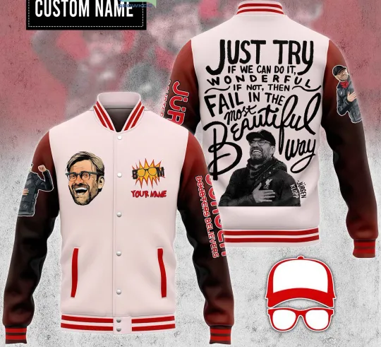 Discover Jurgen Klopp Liverpool Personalized Baseball Jacket