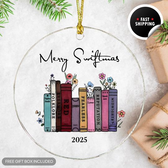 Tay Tay Personalized Christmas Ornament | Christmas Ornament | Merry Christmas | Customize Ornament | Gift for Her | Gift for Family