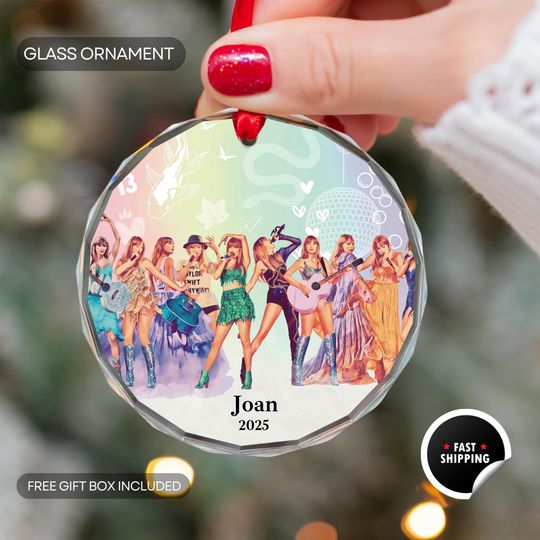 Tay Tay Personalized Christmas Ornament | Christmas Ornament | Merry Christmas | Customize Ornament | Gift for Her | Gift for Family