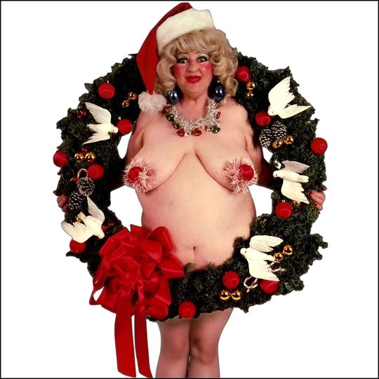 Discover Acrylic Ornament, Edith Massey Mrs Claus John Waters Superstar Unique Gift, Christmas Decoration, Holiday Ornament, Custom Gift, Acrylic